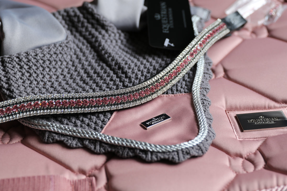 Purple and Pink browbands