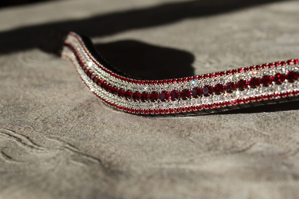 Red and Orange browbands