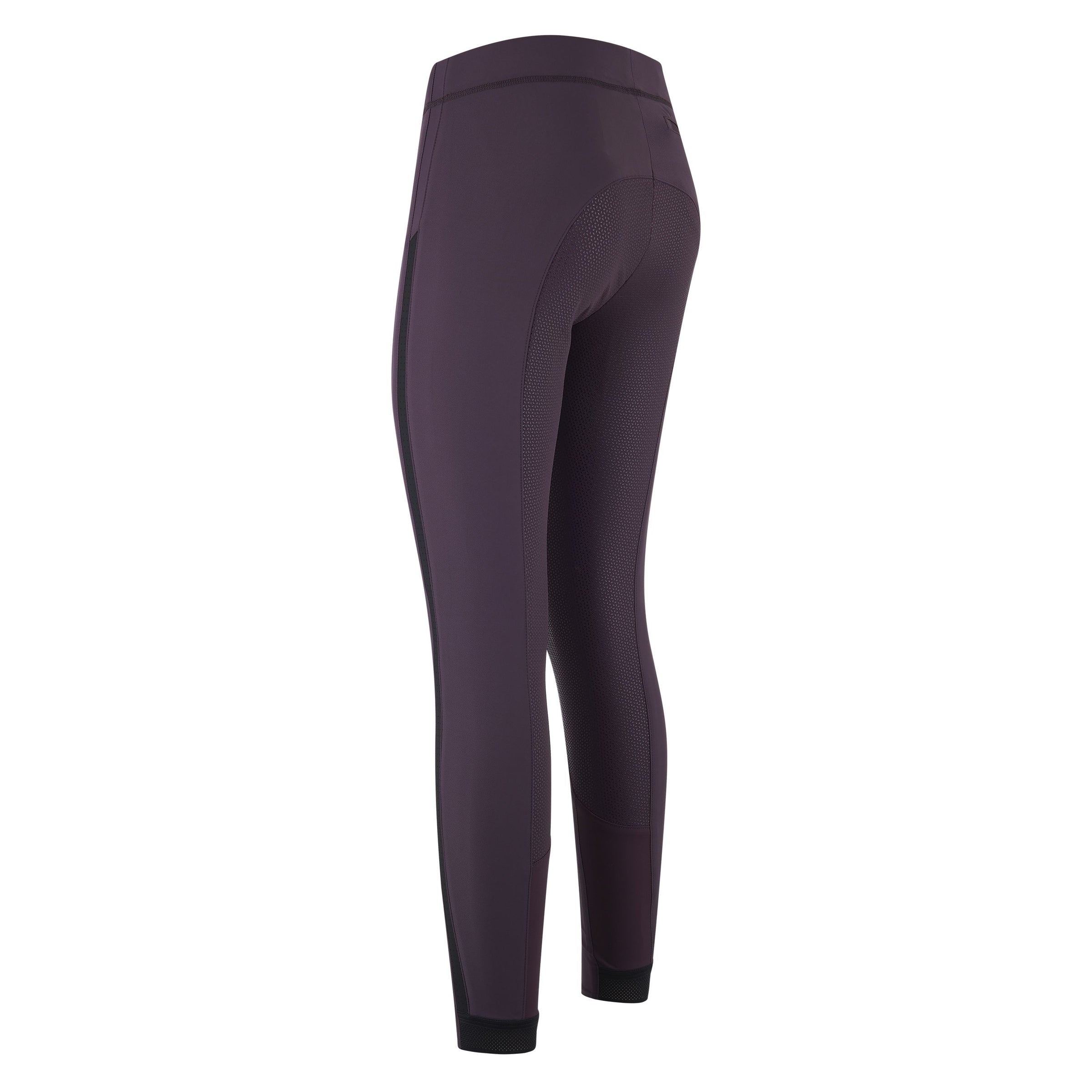 Euro-star Ebony full grip premium plum perfect riding leggings