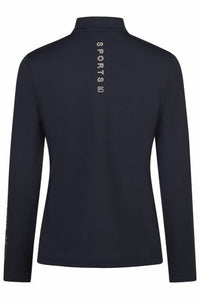 Pikeur Sports 1/2 zip base layer in navy