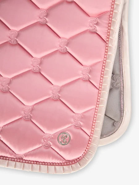 PS of Sweden ruffle Vintage pink  dressage saddlepad