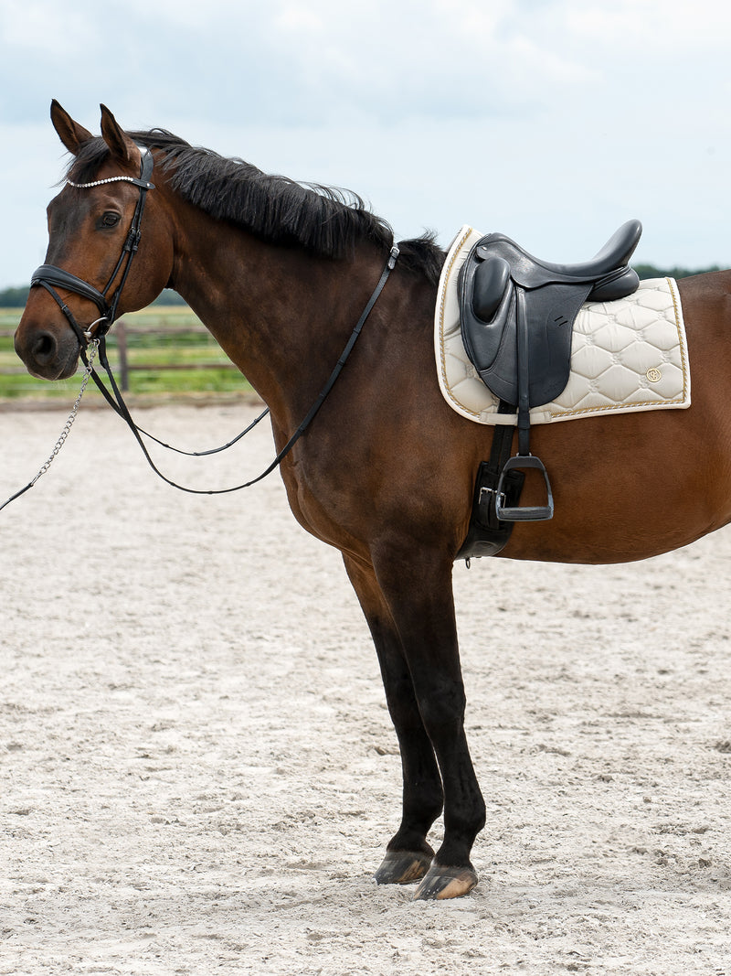 PS of Sweden Dark Ivory Signature Dressage saddlepad