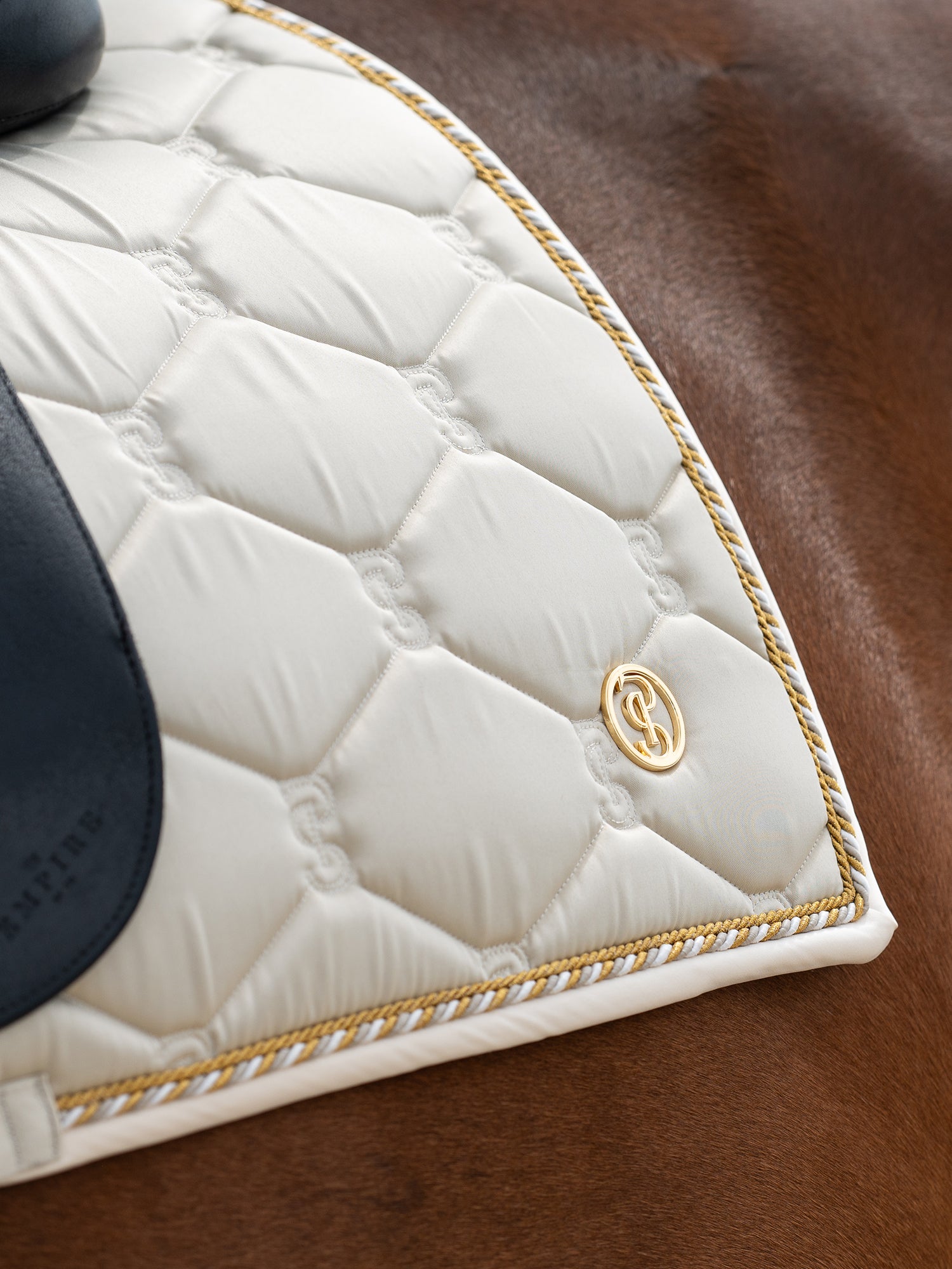 PS of Sweden Dark Ivory Signature Dressage saddlepad