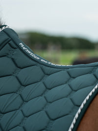 PS of Sweden Midnight green Signature Dressage saddlepad