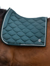 PS of Sweden Midnight green Signature Dressage saddlepad