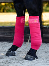 PS of Sweden velvet monogram bandages in Scarlet pink