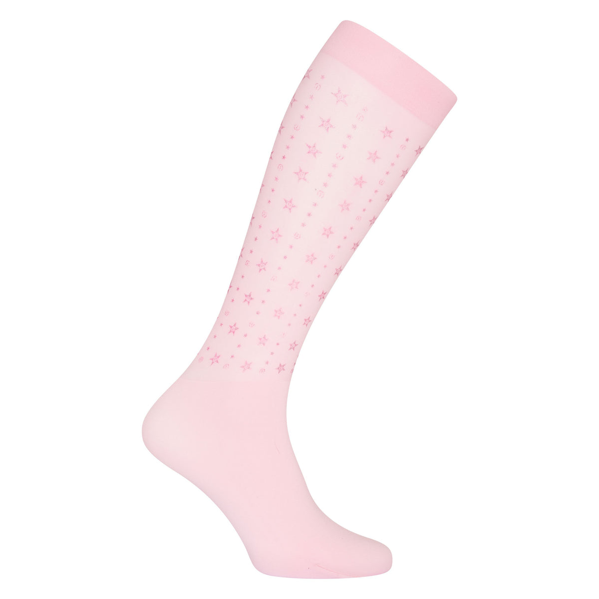Imperial riding Ambient stars up socks powder pink