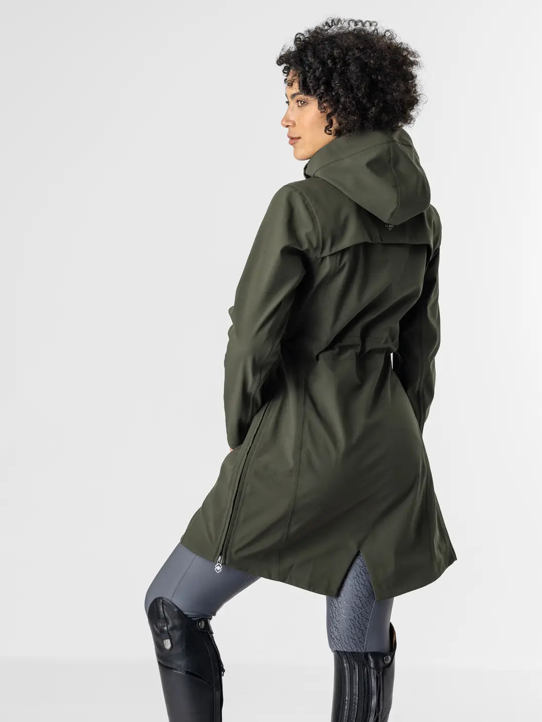 Le Mieux Maisie Lightweight riding jacket in forest green