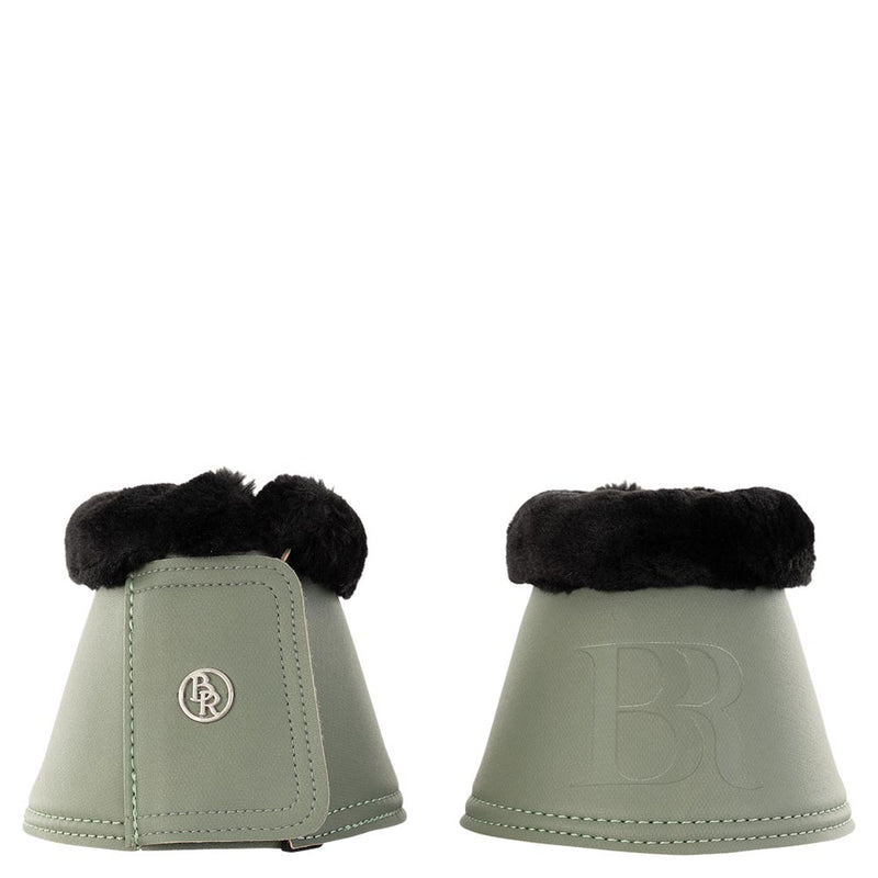 BR Majestic Djoy Agave green faux fur overreach boots