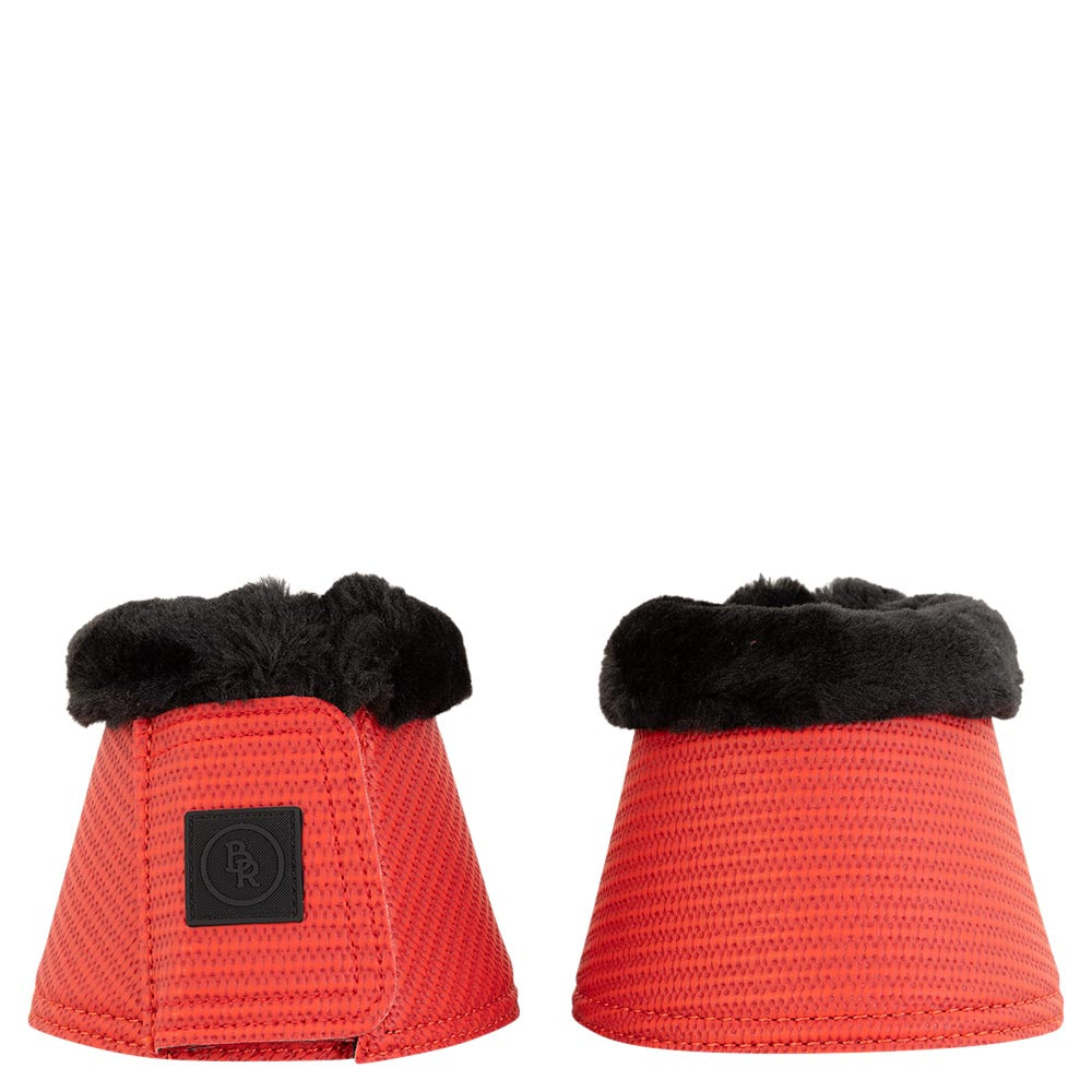 BR joy tango red faux fur overreaches