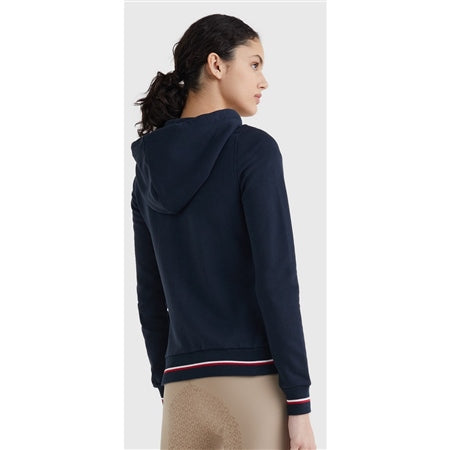 Tommy Hilfiger equestrian style zip hoody in desert sky