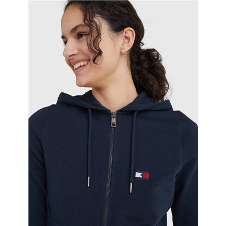 Tommy Hilfiger equestrian style zip hoody in desert sky