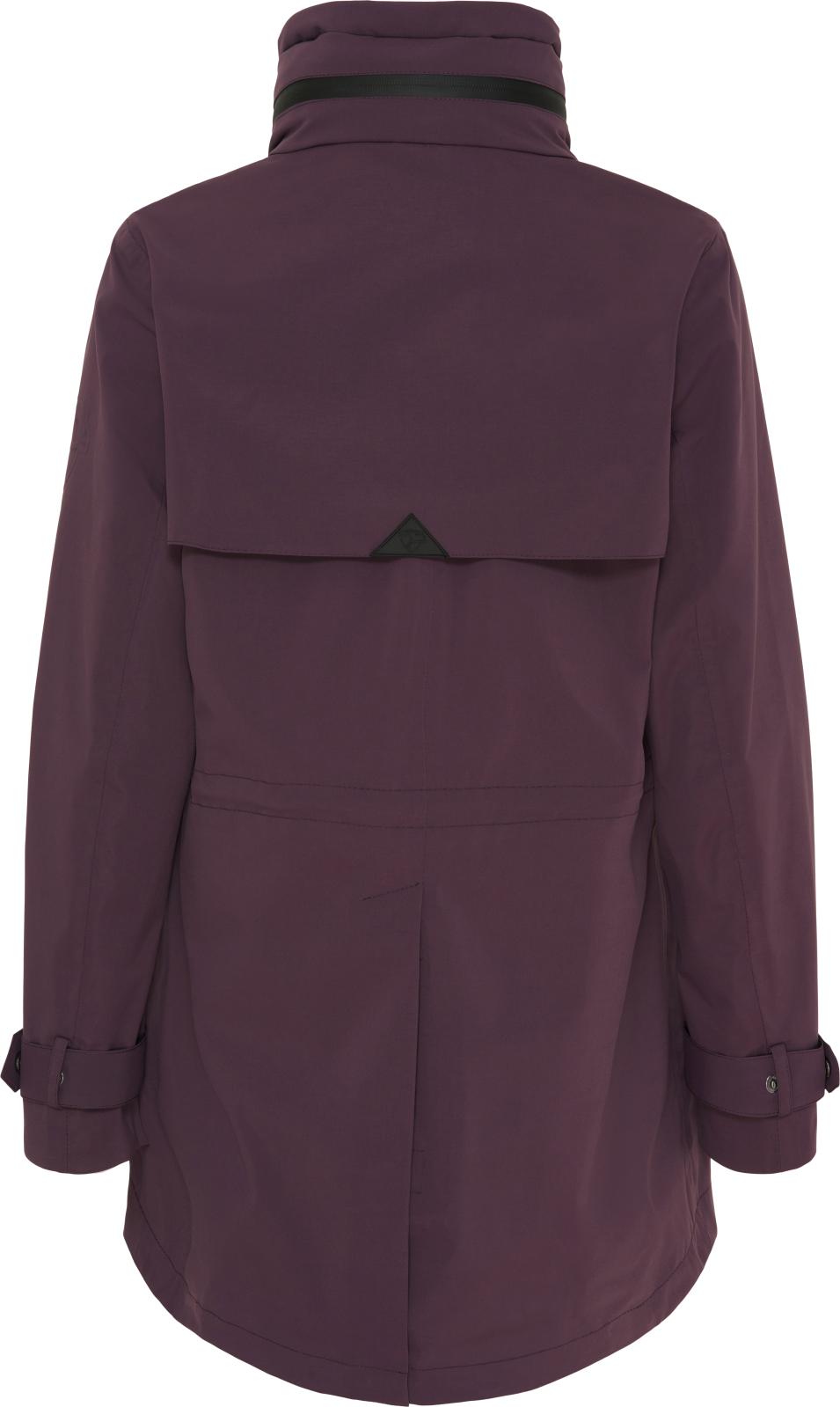 Catago Ladies Plum Roy Waterproof Trench Coat