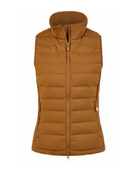 Pikeur hybrid ladies waistcoat in caramel