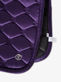 PS of Sweden ruffle Eclipse purple dressage saddlepad