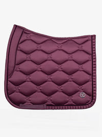 PS of Sweden ruffle Plum dressage saddlepad