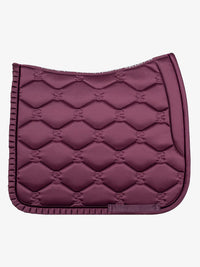 PS of Sweden ruffle Plum dressage saddlepad
