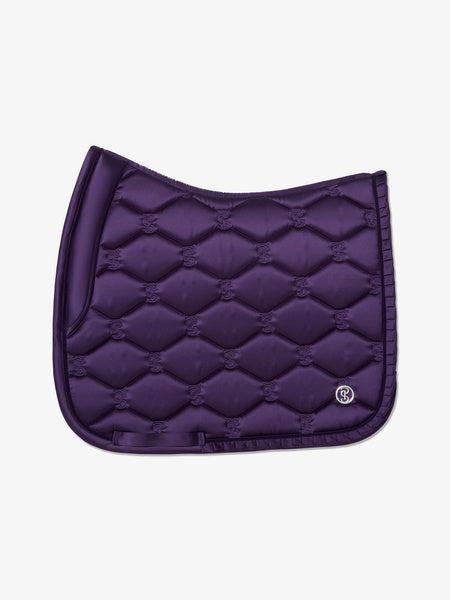 PS of Sweden ruffle Eclipse purple dressage saddlepad