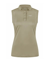 Pikeur Jarla sleeveless polo in light moss