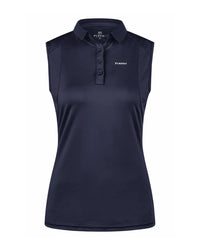 Pikeur Jarla sleeveless polo in Navy