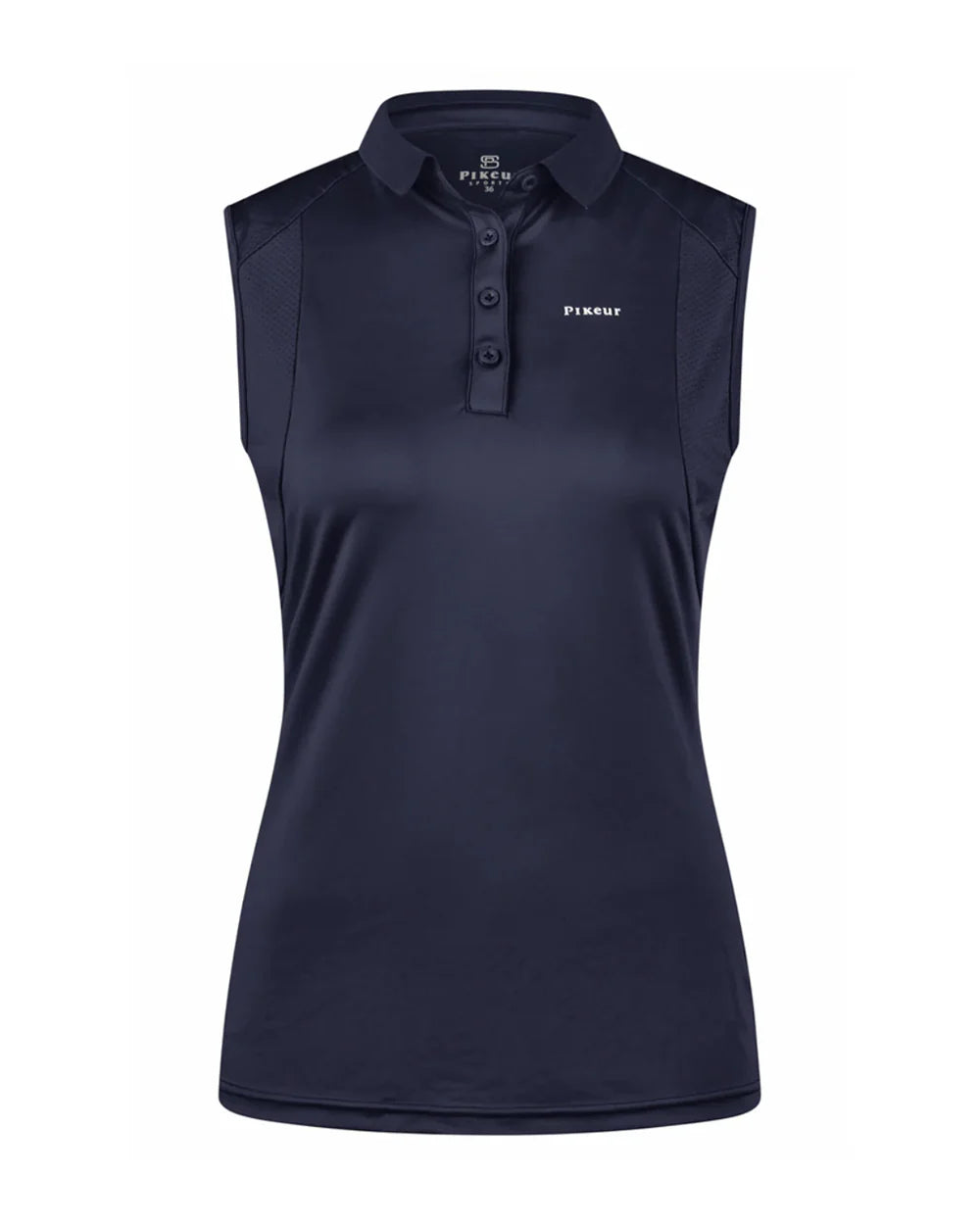 Pikeur Jarla sleeveless polo in Navy