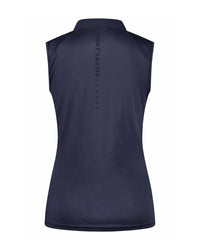 Pikeur Jarla sleeveless polo in Navy