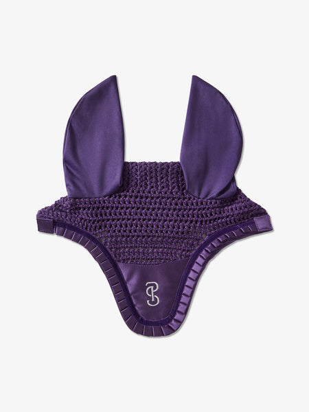 PS of Sweden ruffle Fly veil in Eclipse purple