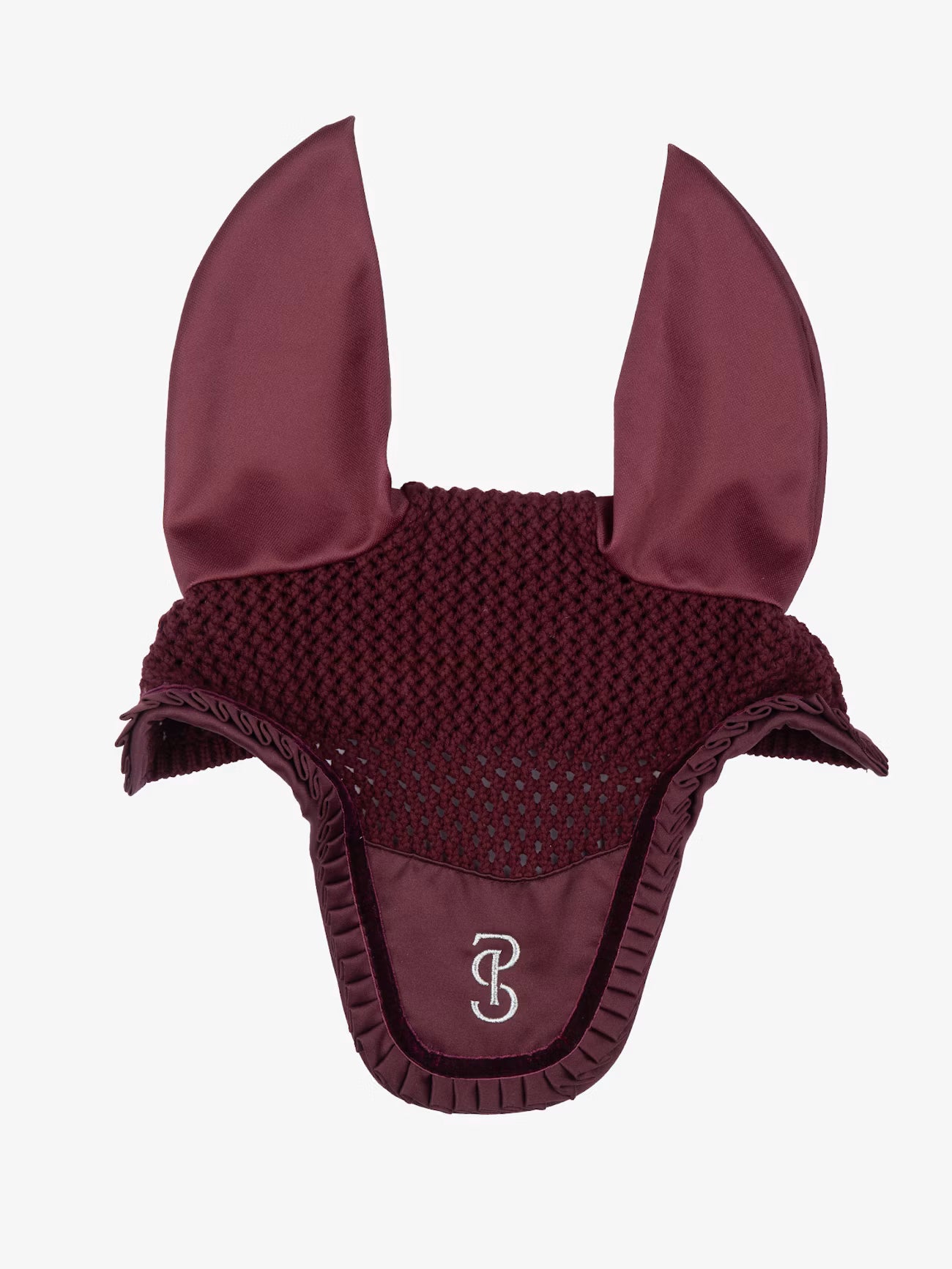 PS of Sweden ruffle Fly veil in Plum