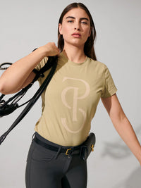 PS of Sweden Pistachio Signe cotton Tee