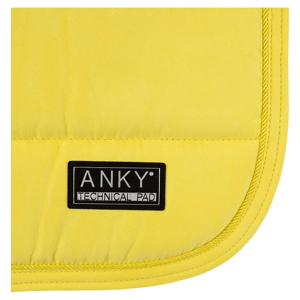 Anky yellow tale dressage pad
