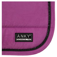 ANKY Striking Purple dressage saddlepad