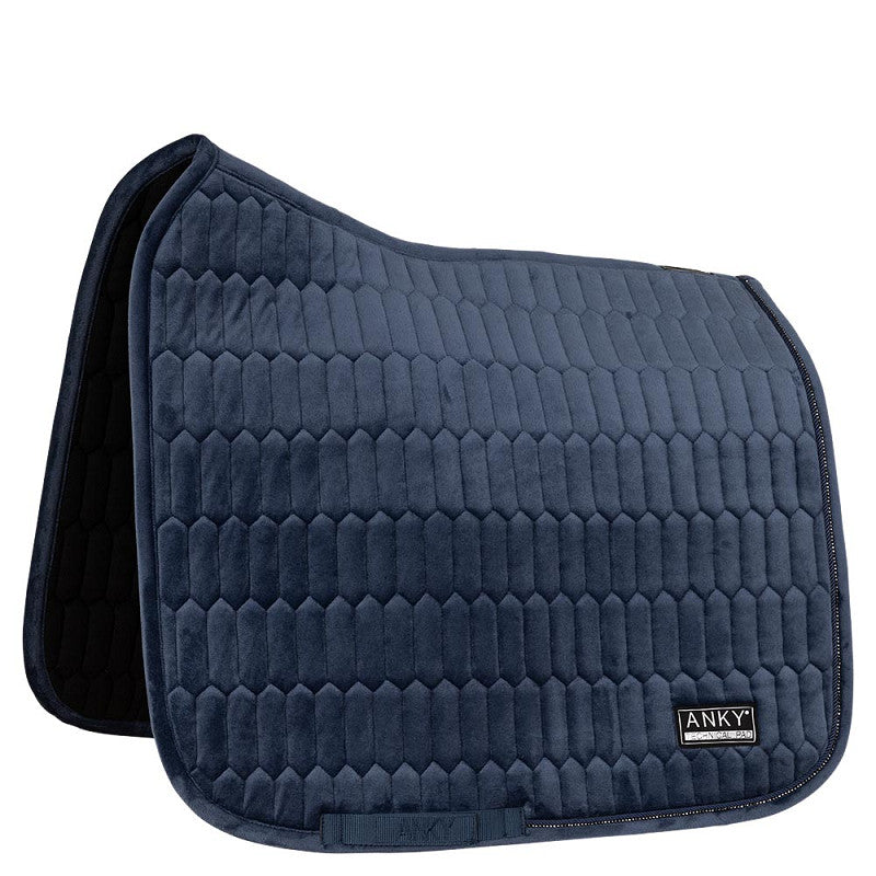 Anky Mood Indigo Velvet dressage saddlepad