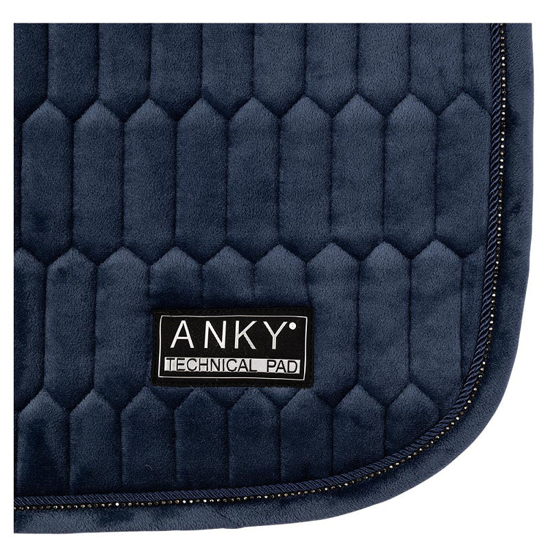 Anky Mood Indigo Velvet dressage saddlepad