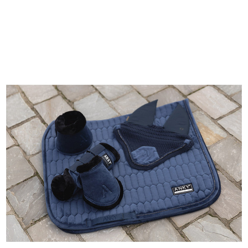 Anky Mood Indigo Velvet dressage saddlepad