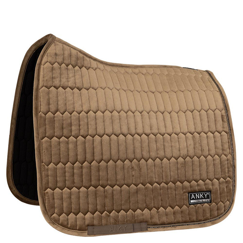 Anky Teak Velvet dressage saddlepad