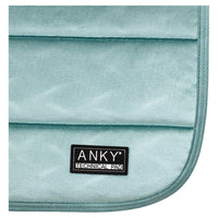 Anky Canal Blue Velvet wave dressage saddlepad