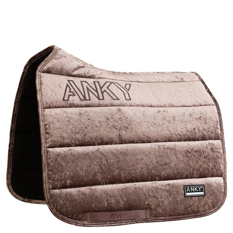 Anky crystal rose jubilee velvet dressage pad