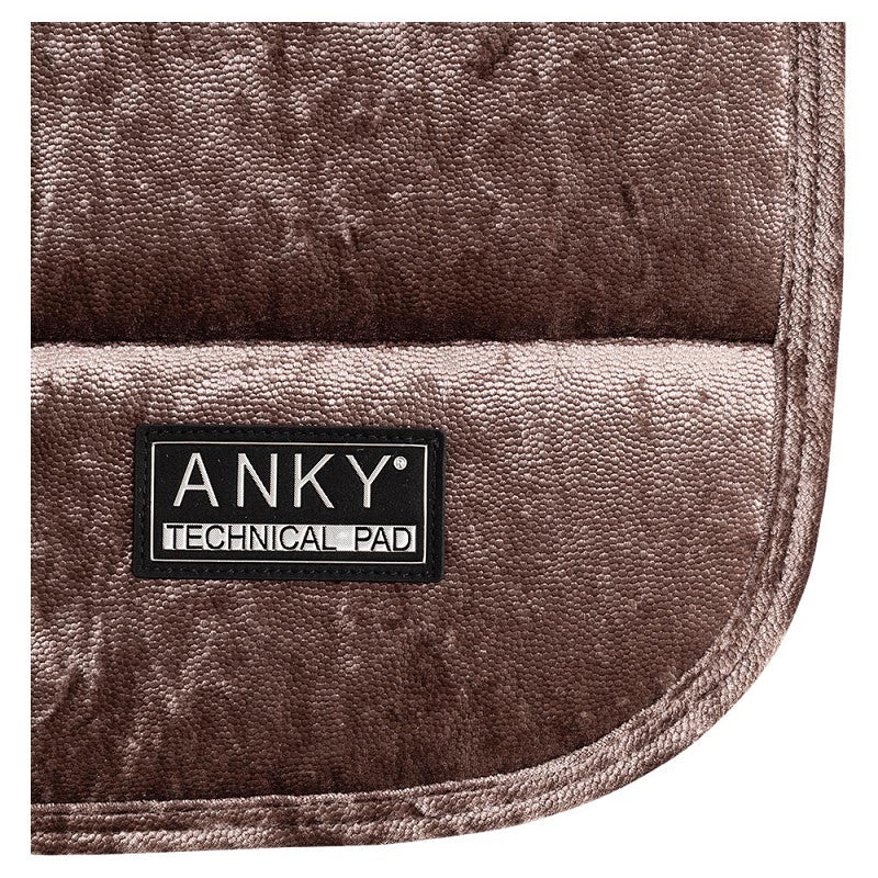 Anky crystal rose jubilee velvet dressage pad