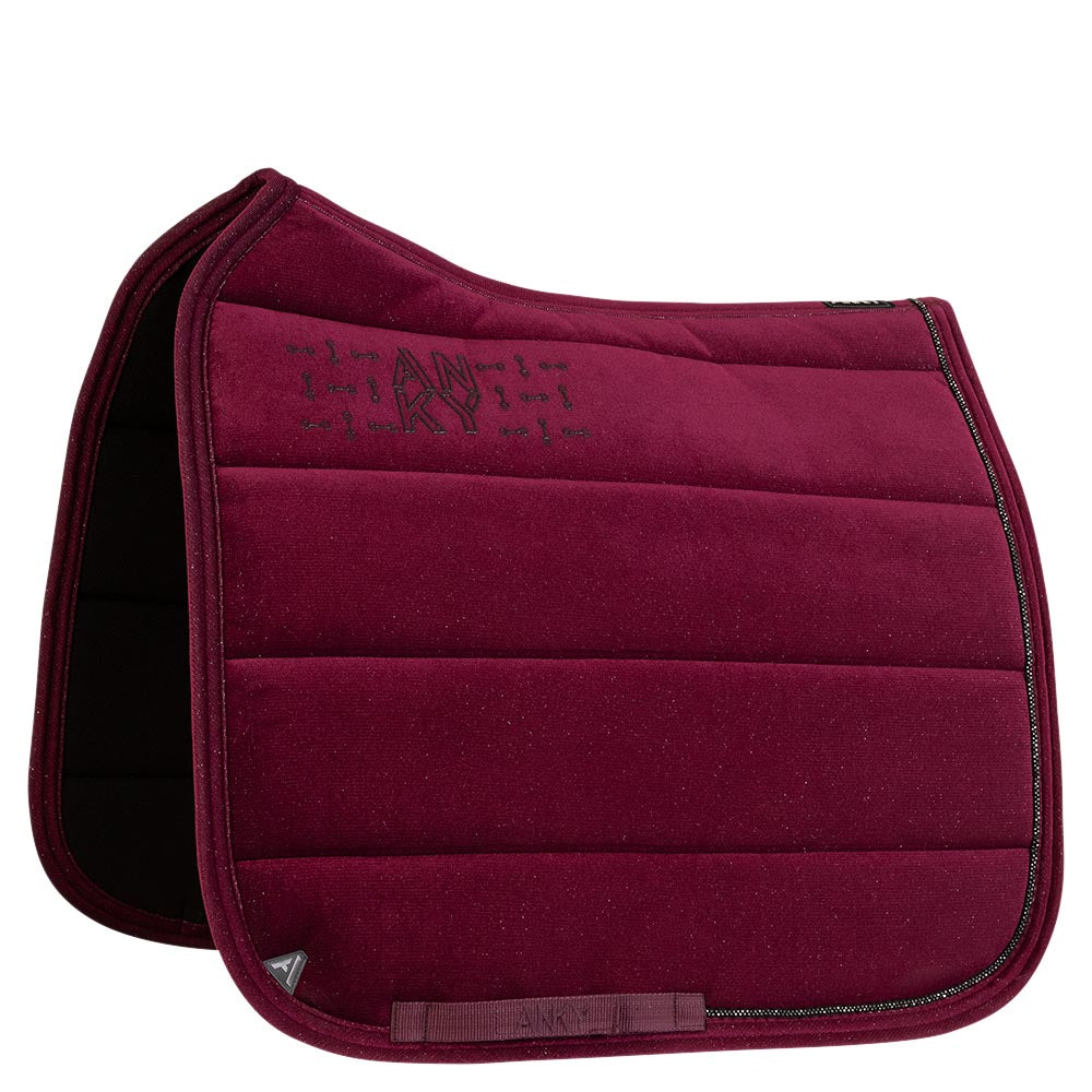 Anky windsor wine Velvet dressage saddlepad