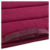 Anky windsor wine Velvet dressage saddlepad