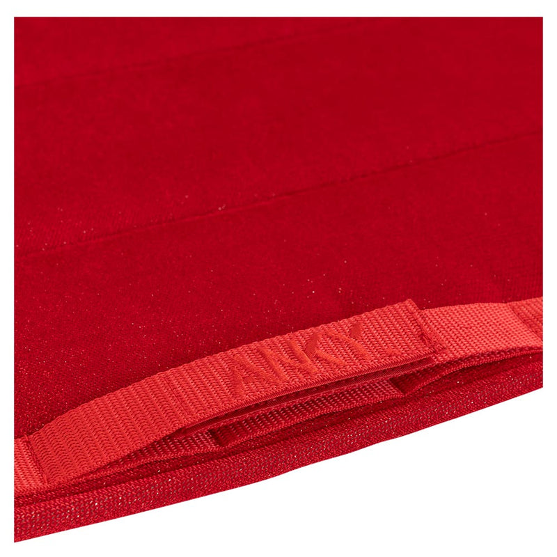 Anky equestrian red Velvet dressage saddlepad