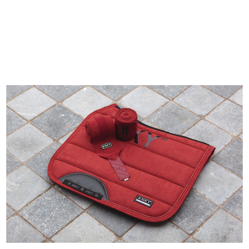 Anky Dark Scarlet fleece bandages