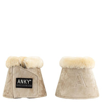 Anky jubilee velvet Glamour Beige sheepskin overreach boots