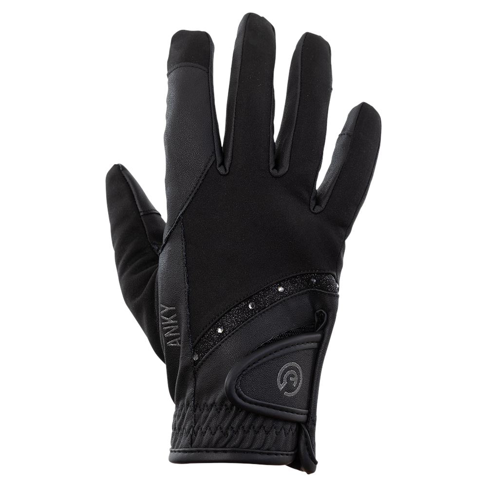Anky AW23 technical winter gloves in Black