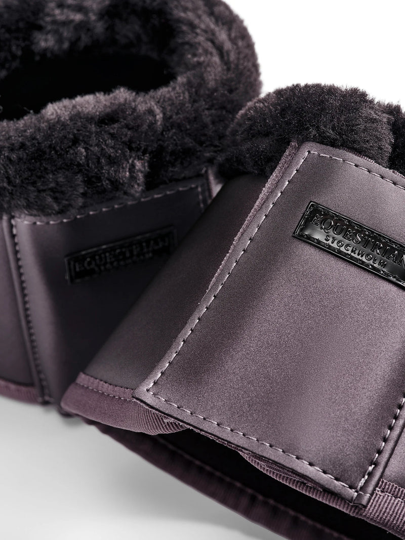 Equestrian Stockholm dark violet bell boots