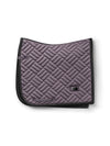 Equestrian Stockholm Dark Violet modern dressage saddlepad