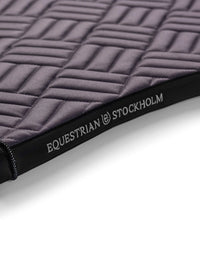 Equestrian Stockholm Dark Violet modern dressage saddlepad