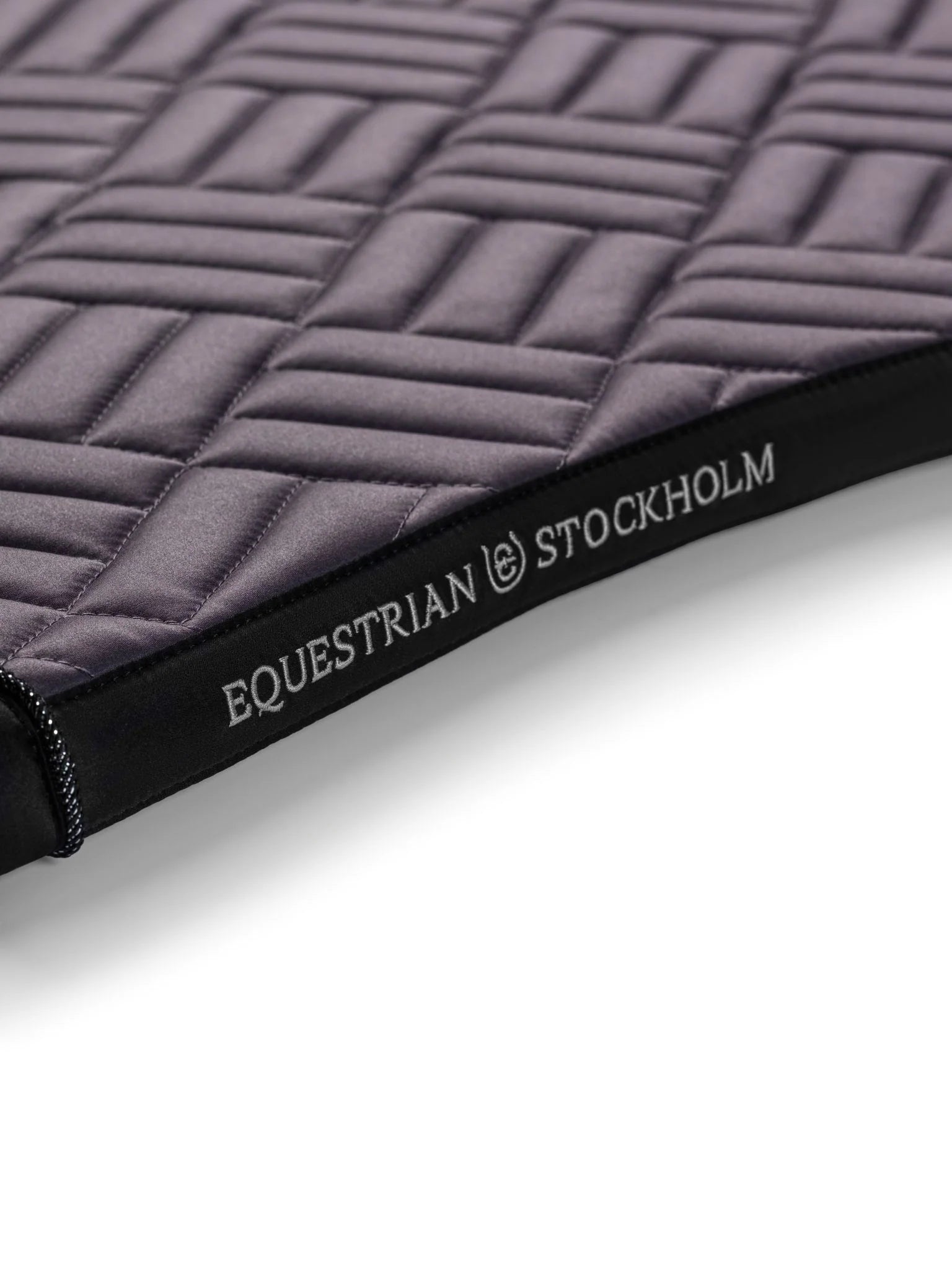 Equestrian Stockholm Dark Violet modern dressage saddlepad