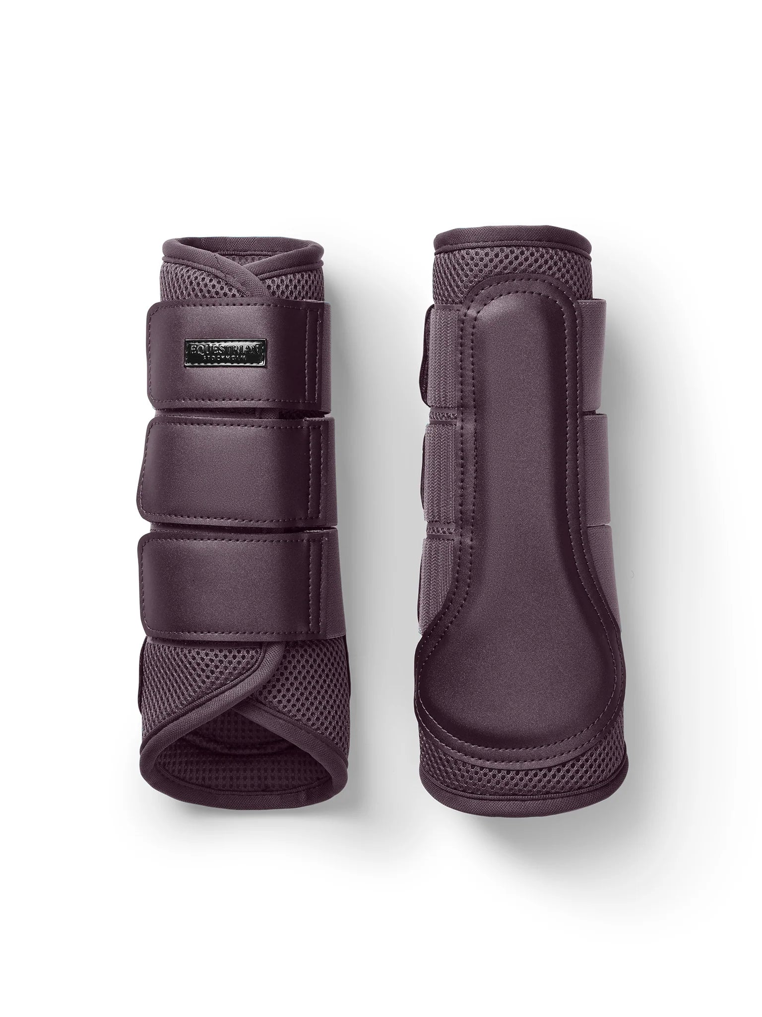 Equestrian Stockholm Dark violet mesh boots