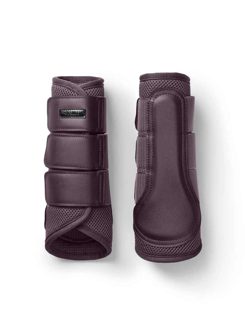 Equestrian Stockholm Dark violet mesh boots